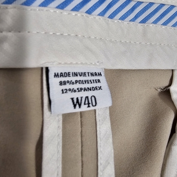 FootJoy quick dry flat front khaki shorts men's size 40 - Picture 7 of 8